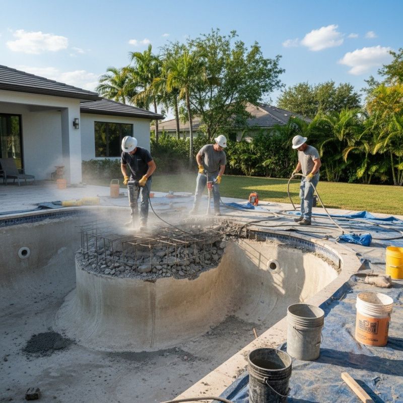 Gunite Pool Service
