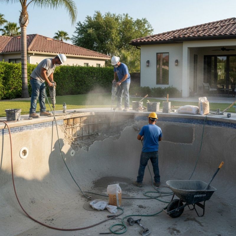Gunite Pool Service